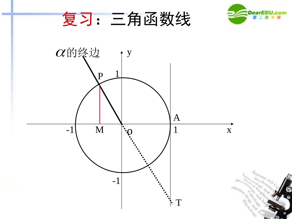 高中数学 三角函数的图象及其画法课件 北师大版必修4 课件_第3页
