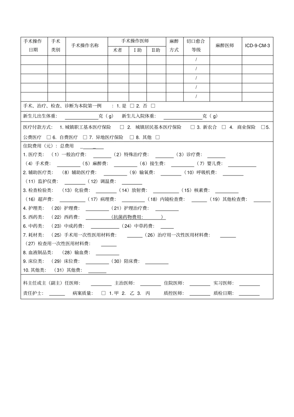 住院病案首汇总_第2页