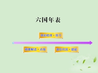 表)苏教版选(史记选读) 课件