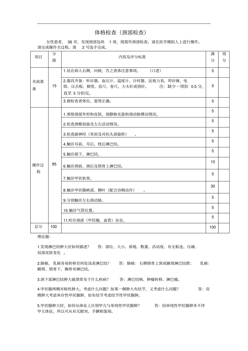 体格检查临床技能操作标准手册_第3页