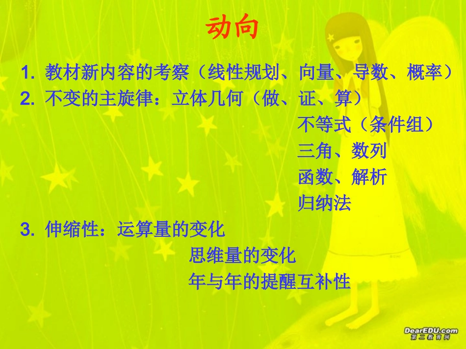 辽宁省高考数学讲座 人教版 试题_第3页