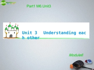 湖南省高考英语 M6 Unit 3　Understanding each other课件 牛津译林版 课件