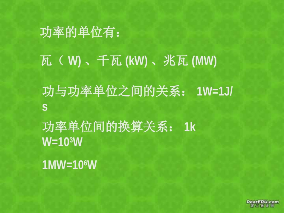 第十一章 功率 课件示例 苏科版 课件_第3页