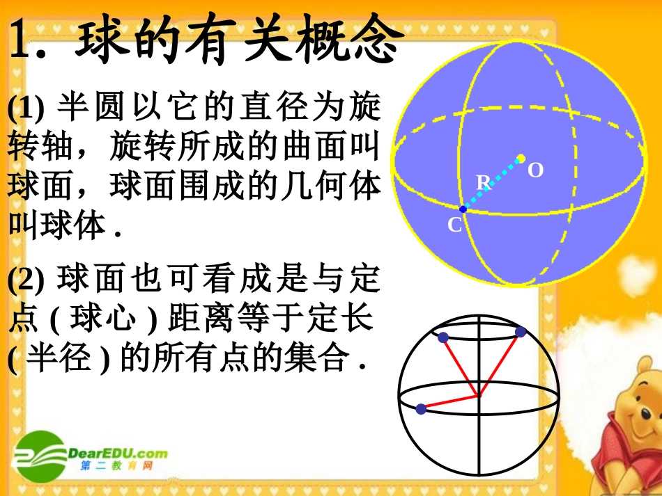 高三数学复习课件：球的有关问题 课件_第2页