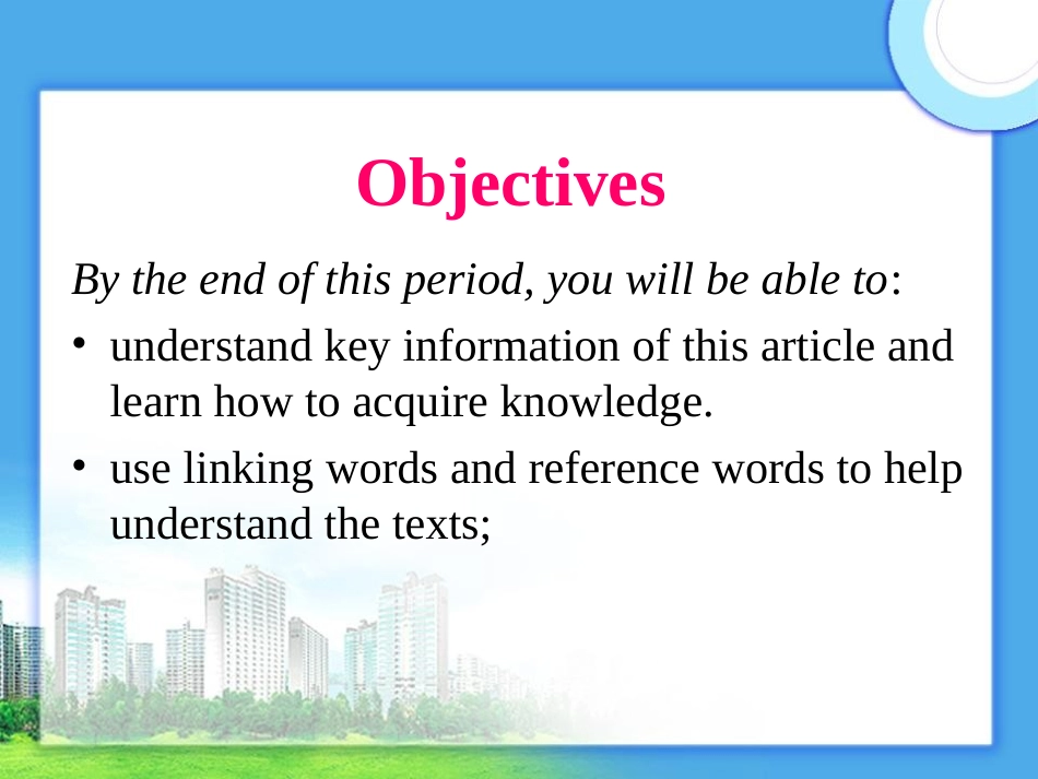 高中英语 module 5 Unit 15 Lesson 4 Period 1 课件 北师大版必修5 课件_第2页