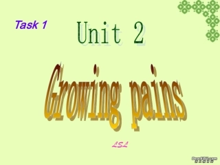 高一英语一模块二单元skills building课件 牛津英语 课件