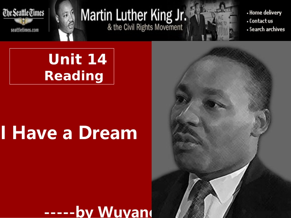 浙江地区高二英语unit14 Freedom Fighters的阅读资料 课件_第1页