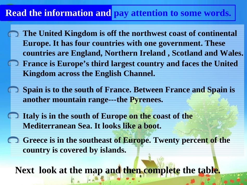 高中英语 Module1 Europe课件 外研版必修3 课件_第2页