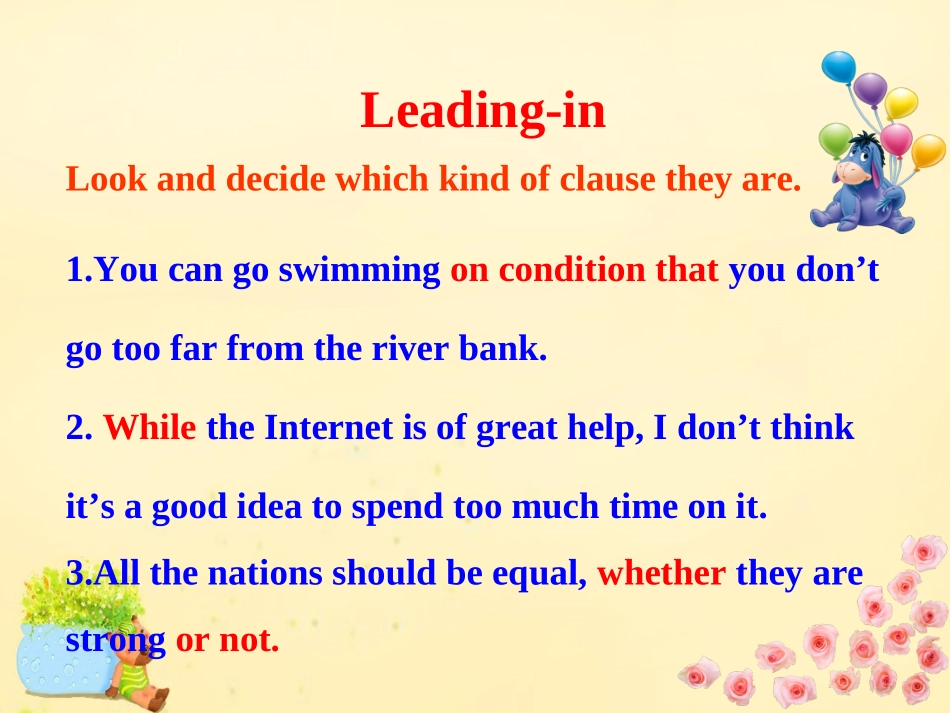 高中英语 Module 3 Body Language and Non verbal Communication Grammar2课件 外研版必修4 课件_第3页