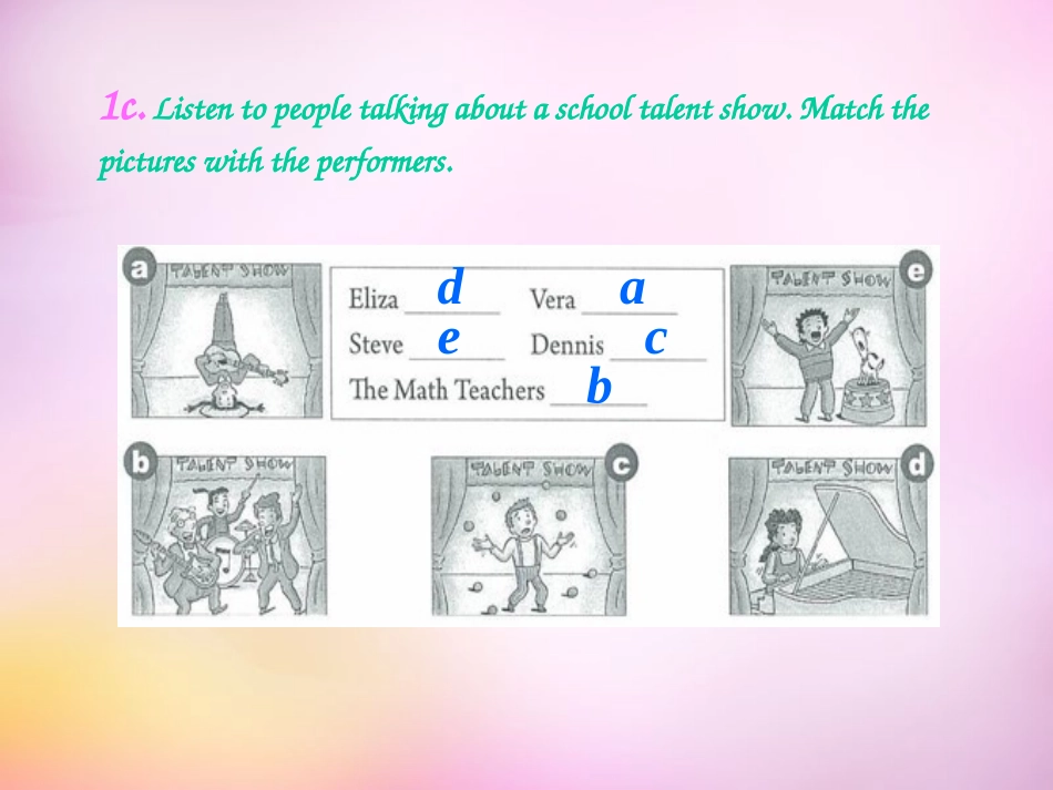 秋八年级英语上册 Unit 4 What s the best movie theater Section B(1a 1e)课件 (新版)人教新目标版 课件_第3页
