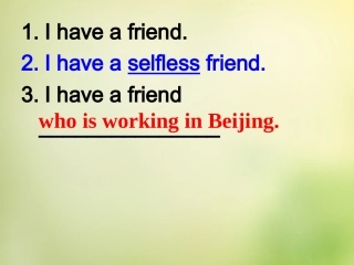 高三英语总复习 定语从句课件(1)新人教版 课件