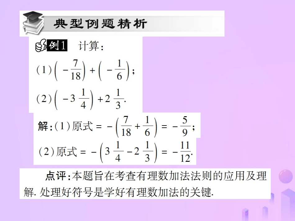 秋七年级数学上册 第一章 有理数 1.3 有理数的加减法 1.3.1 有理数的加法(第1课时)讲解课件 (新版)新人教版 课件_第3页