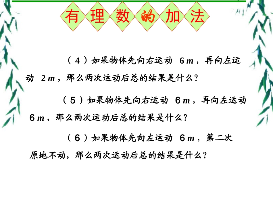 有理数的加法 七年级数学上学期第一章有理数课件 人教版_第3页