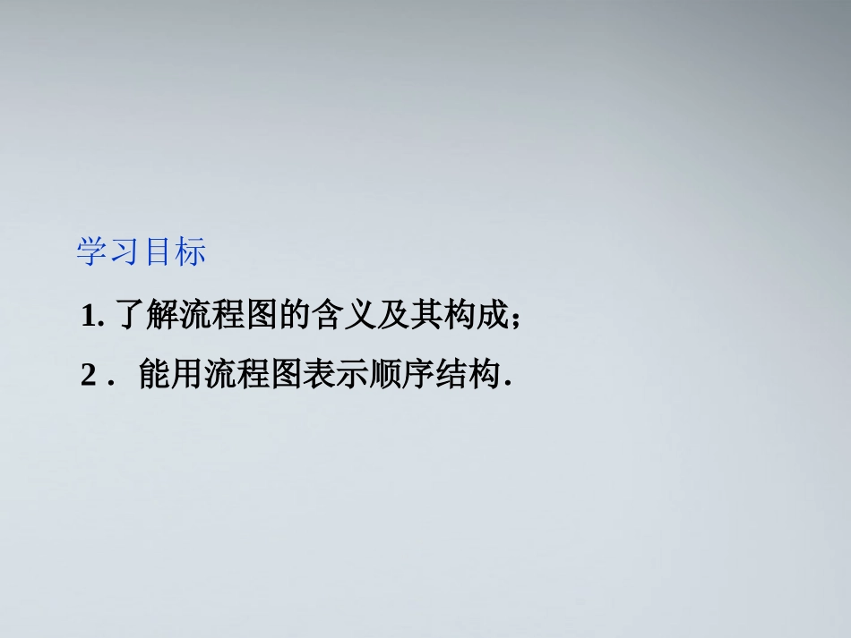 高中数学 第1章121顺序结构课件 苏教版必修3 课件_第2页