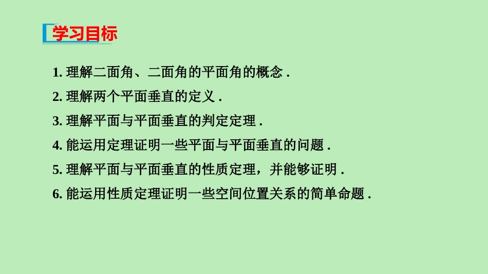 高中数学 第十一章 立体几何初步 1142 平面与平面垂直课件 新人教B版必修第四册 课件_第2页