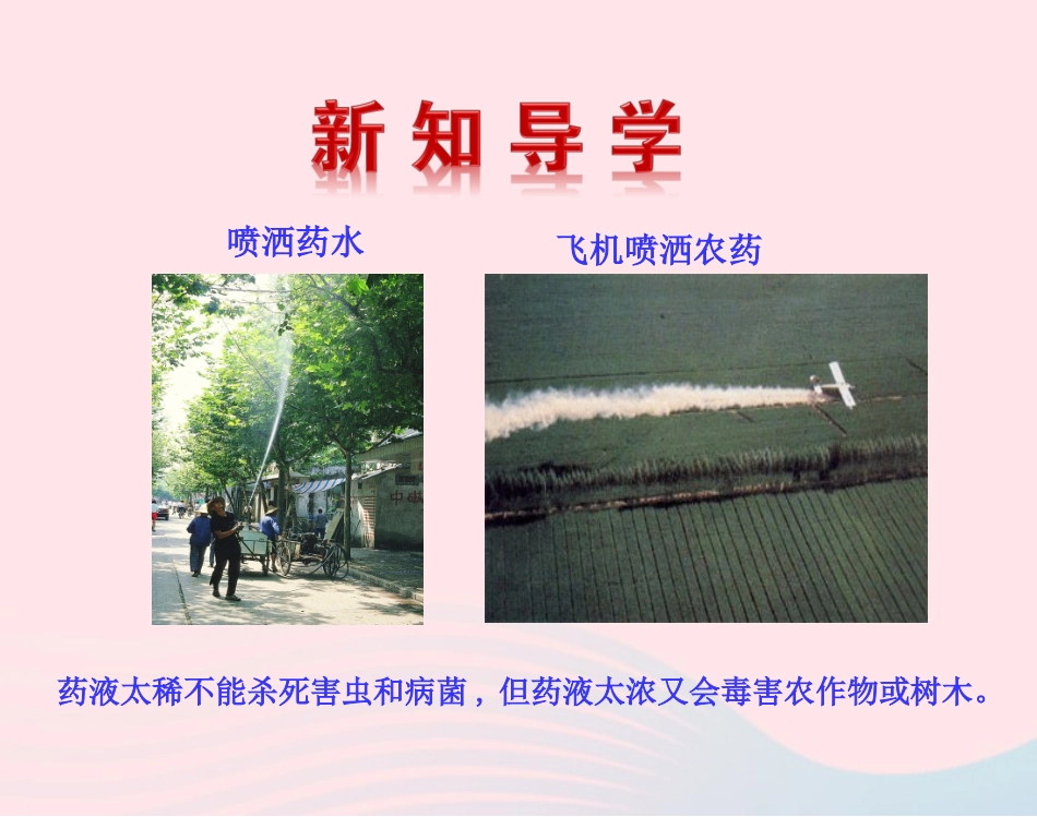 课题3  溶液的浓度课件 九年级化学下册 第九单元 溶液 课题3 溶液的浓度课件+素材 新人教版-2_第3页