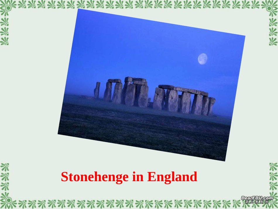 浙江地区高一英语模块2 Unit1 Cultural relics课件 新课标 人教版 课件_第3页