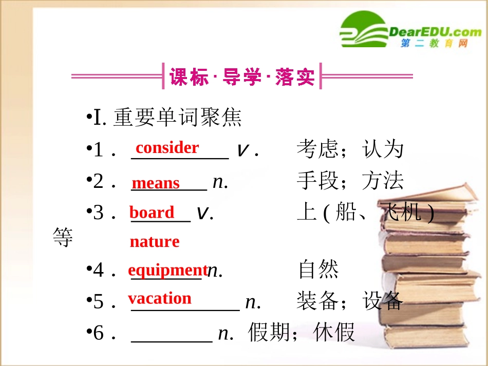 高三一轮(全国版)英语(全国卷2专用)：高一 Units3(课件) 课件_第2页