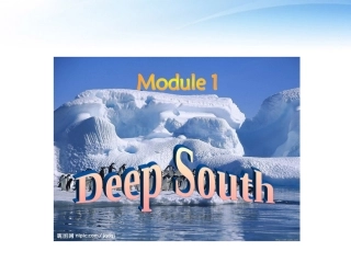 高中英语 Module 1(Deep South-Language points)课件 外研版选修8 课件