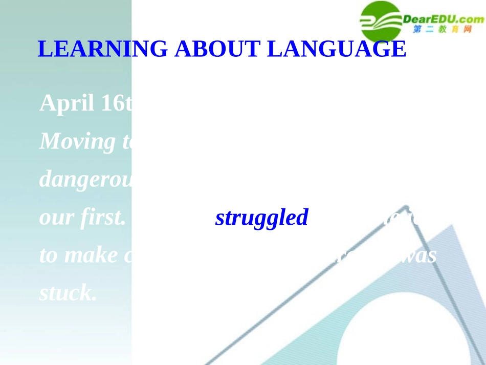 高中英语 Unit 1(Nothing ventured, nothing gained)课件 新人教版选修10 课件_第2页