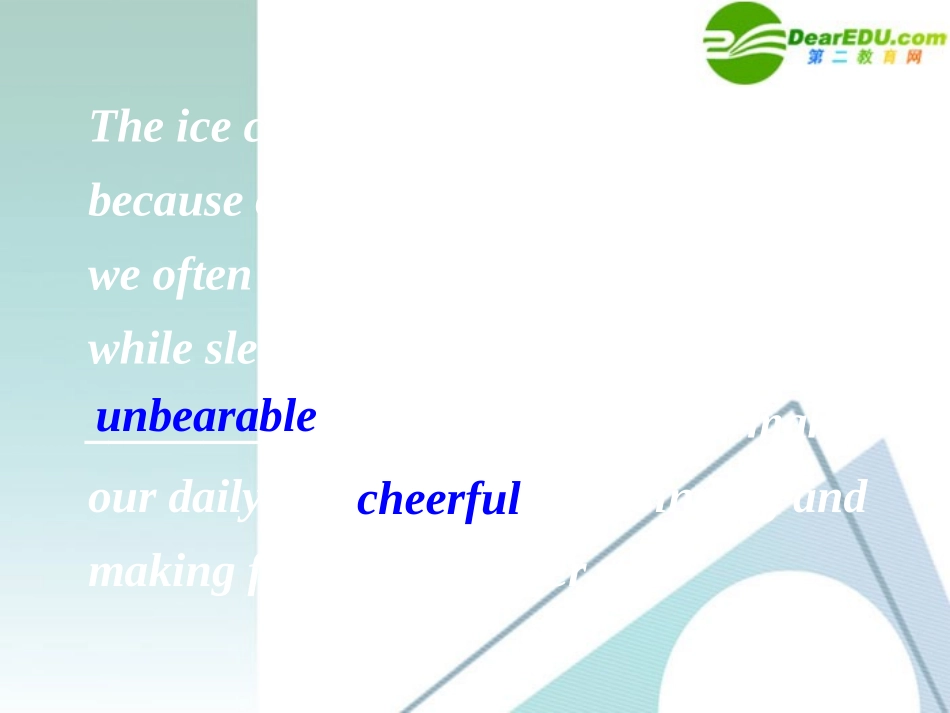 高中英语 Unit 1(Nothing ventured, nothing gained)课件 新人教版选修10 课件_第3页