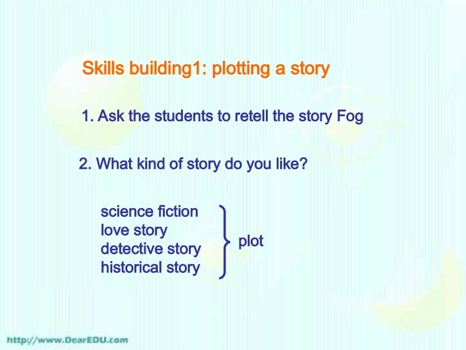高一英语Telling a story 课件_第2页