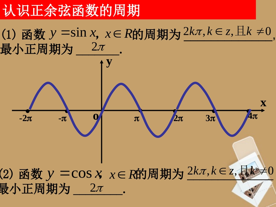 高中数学 142三角函数性质(第二课时)课件 新人教A版必修4 课件_第3页