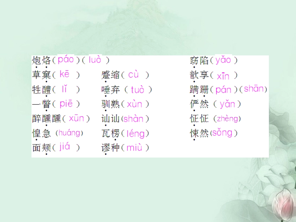 高一语文(祝福)课件(3)新人教版 课件_第2页