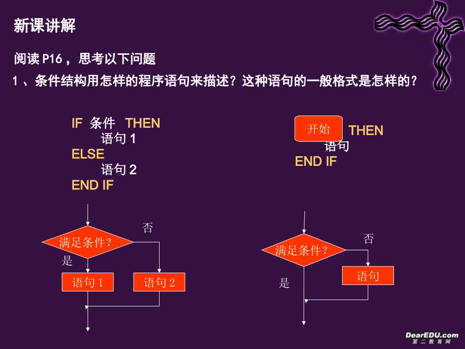 高一数学算法基本语句课件2 新课标 人教版A 课件_第3页