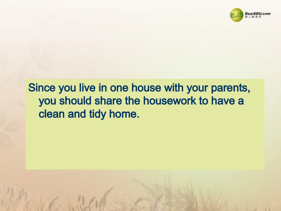 春八年级英语下册(Unit 3 Could you please clean your room？)Section B 3a-3b(含Self Check)课件 (新版)人教新目标版 课件_第3页
