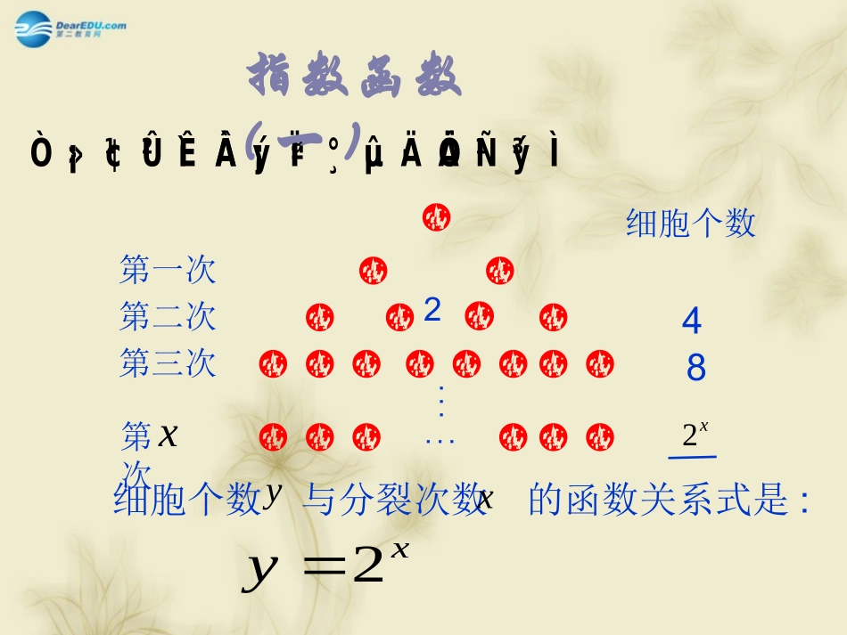 高中数学 312指数函数课件 新人教A版必修1 课件_第2页