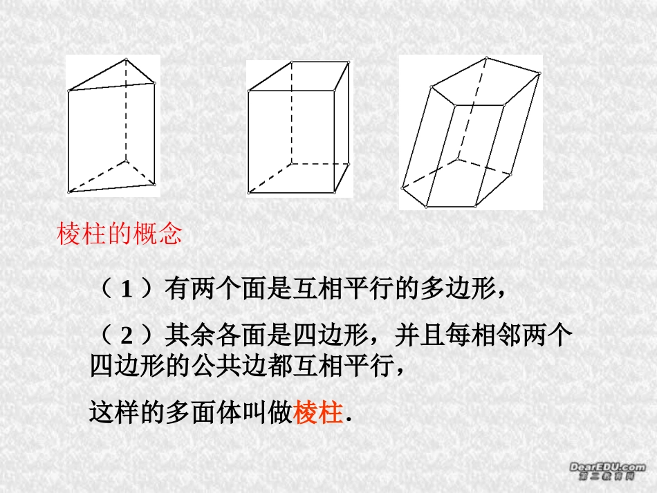 棱柱的性质课件 江苏省通州市高二数学立体几何课件集二 人教版 江苏省通州市高二数学立体几何课件集二 人教版_第2页