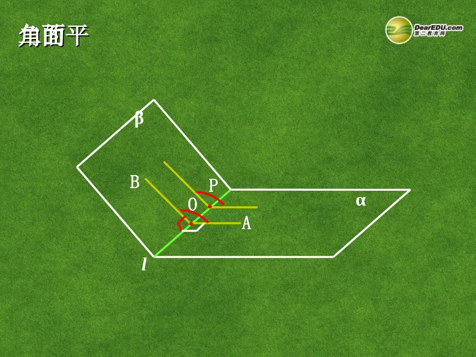 高中数学 平面与平面垂直判定课件 新人教A版必修2 课件_第3页
