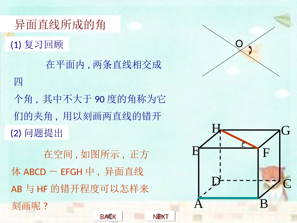 高中数学 213空间中直线与直线之间的位置关系课件 新人教A版必修2 课件_第3页