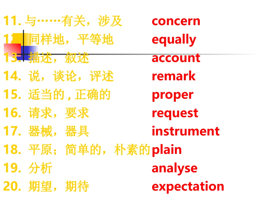 高三英语高考二轮复习课件模块六：Unit Three 课件_第3页