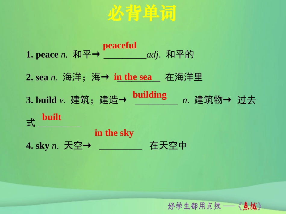 秋八年级英语上册 Unit 7 Will people have robots词句梳理Section A(Grammar Focus 3c)课件 (新版)人教新目标版 课件_第2页