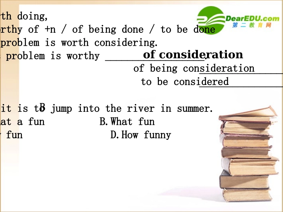 高中英语 M5Unit 1语言点复习课件 牛津版必修5 课件_第2页