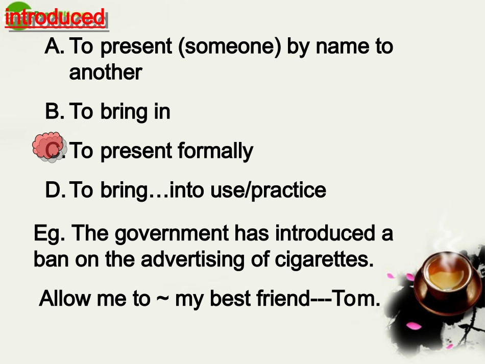 高三英语 Unit12重点句型，短语课件 人教版 课件_第3页