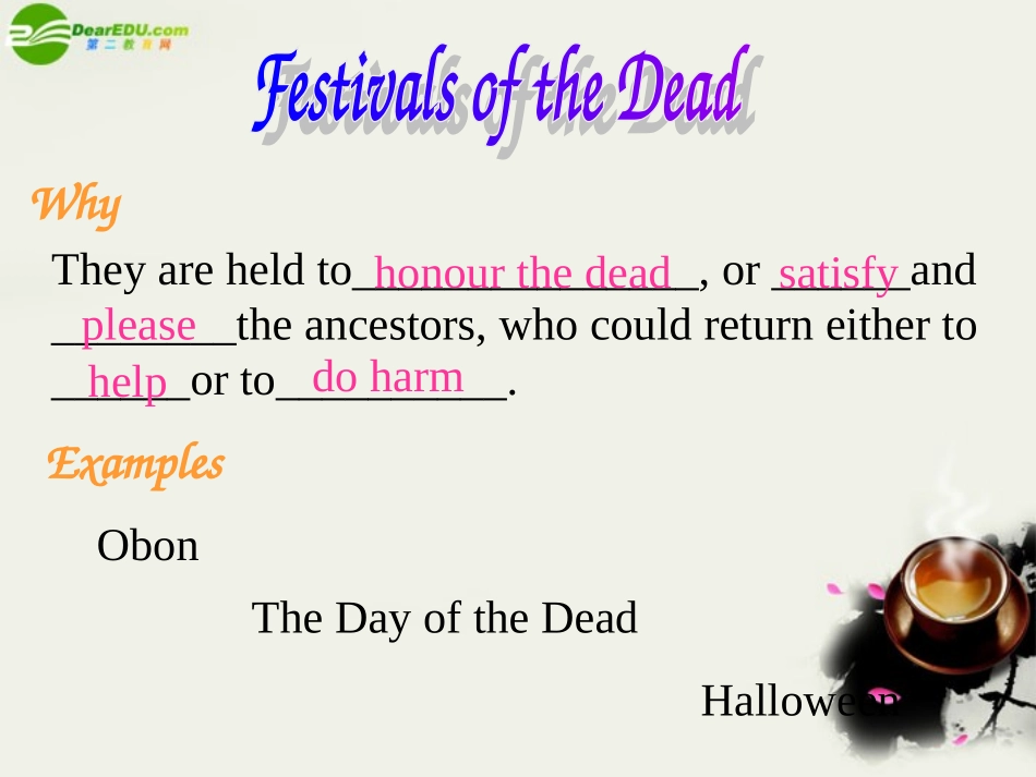 高中英语 Unit 1 reading课件 新人教版必修3 课件_第3页