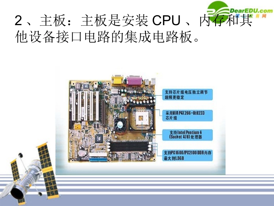高中信息技术 第三节  计算机硬件课件_第3页