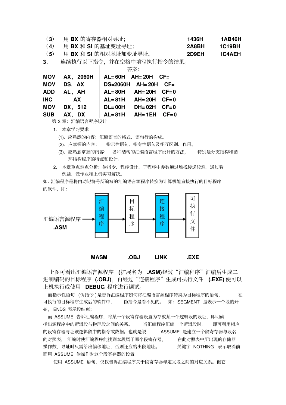 何小海版微机原理与接口技术部分课后习题讲解资料_第2页
