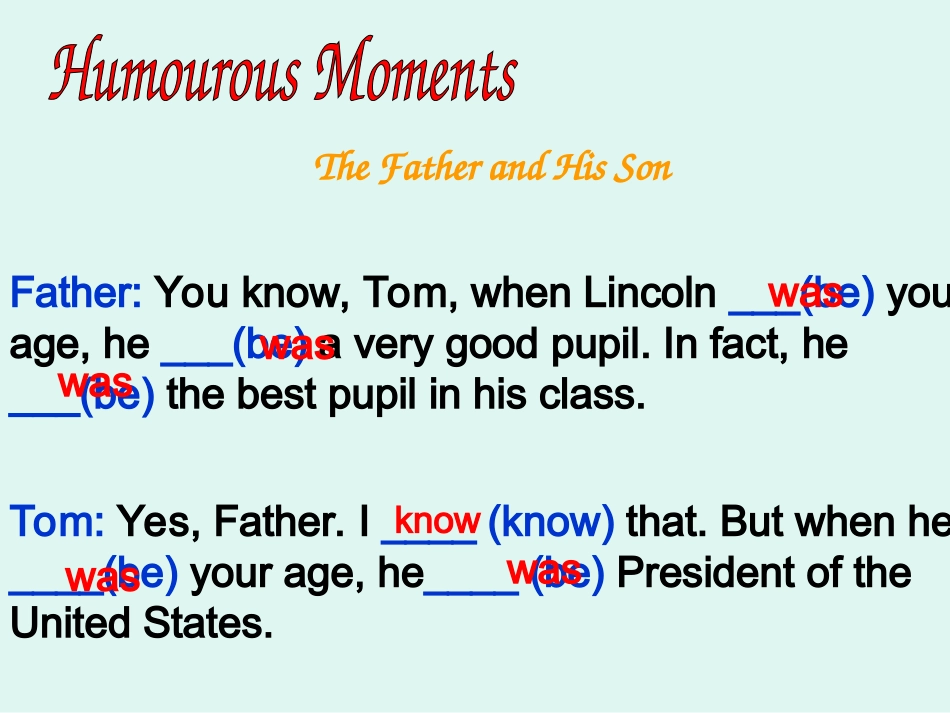 突破时态易混点 新课标 人教版 课件_第2页