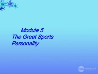 高中英语 Module 5 introduction and reading 2精品课件 外研版必修5 课件