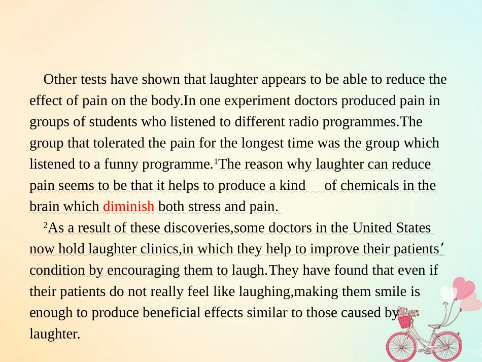 英语 Unit 17 Laughter SectionⅠWarm up  Lesson 1 What s So Funny课件 北师大版选修6 课件_第3页