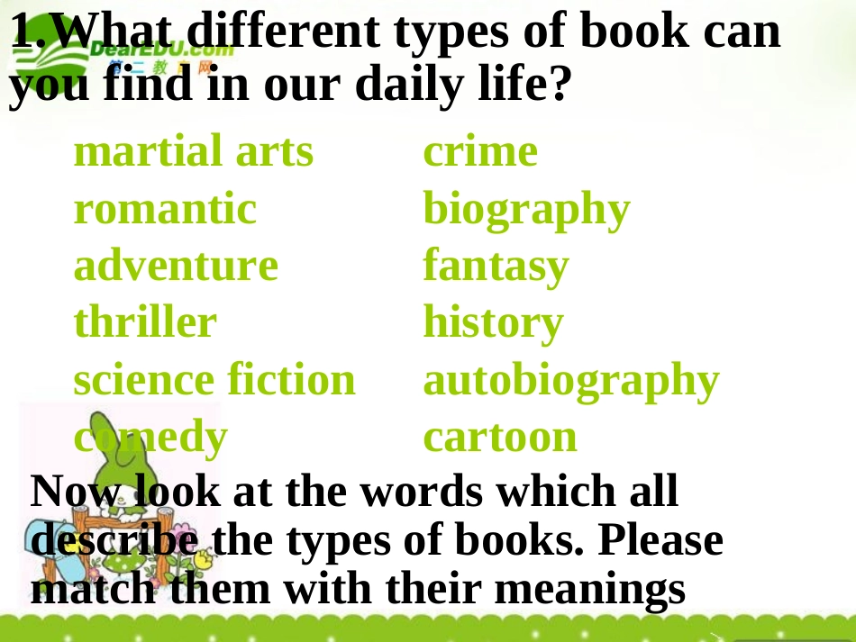 高中英语 Module 3(Adventure in Literature and the Cinema)课件 外研版必修5 课件_第3页