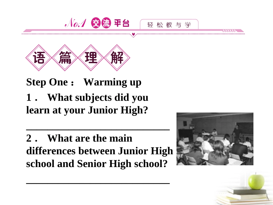 高中英语 11练习课件 外研版必修1 (陕西专版) 课件_第2页