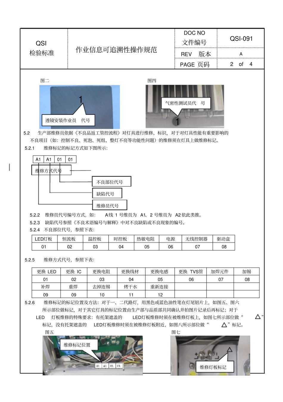作业信息可追溯性操作规范_第2页