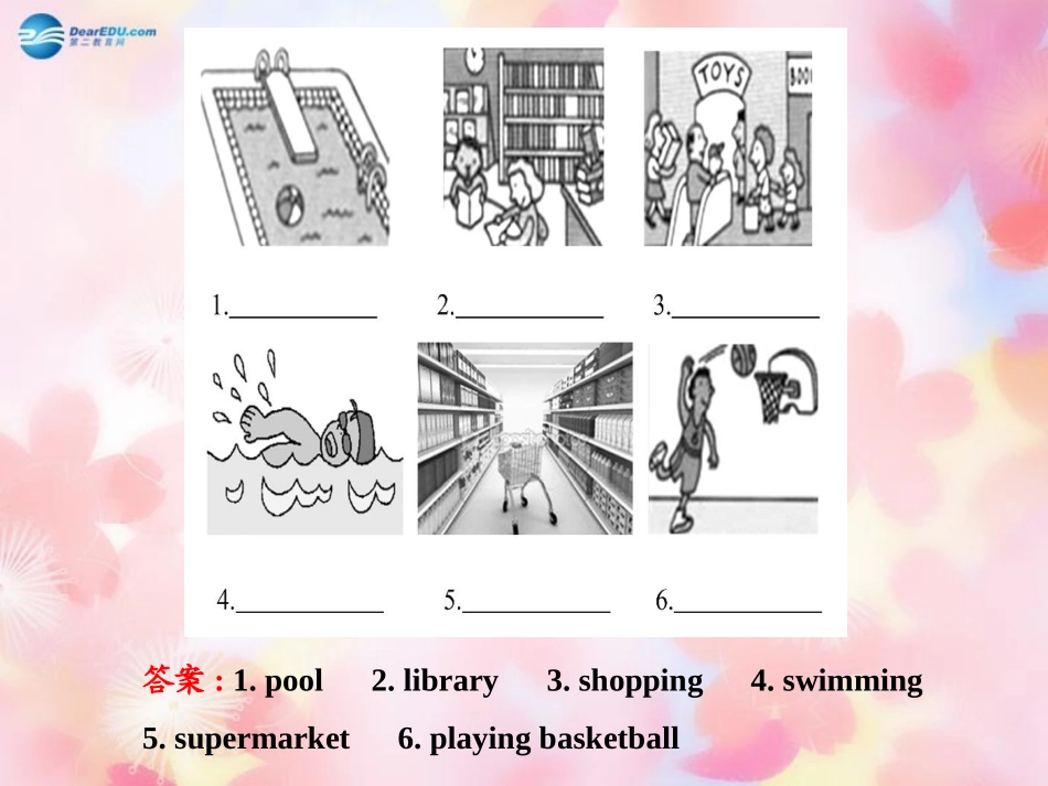 版七年级英语下册 Unit 6 I m watching TV Section B(1a-2c)课件 (新版)人教新目标版 课件_第3页