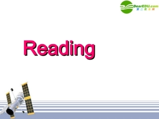 高三英语 Unit2 Reading课件 新人教版选修7 课件