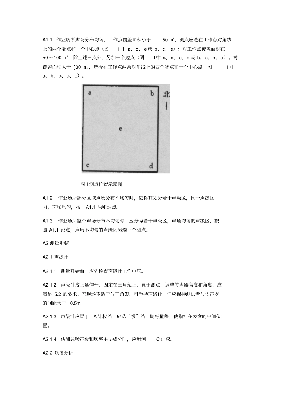 作业场所噪声测量规范-WST69-1996详解_第3页